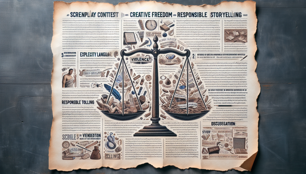 Do Screenplay Contests Have Specific Rules About Violence And Content?